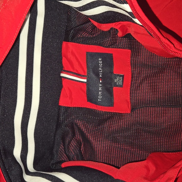Tommy Hilfiger Red windbreaker - Picture 3 of 4